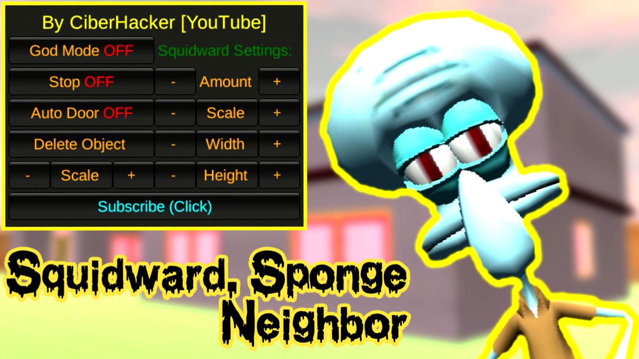 Squidward. Sponge Neighbor - MOD APK