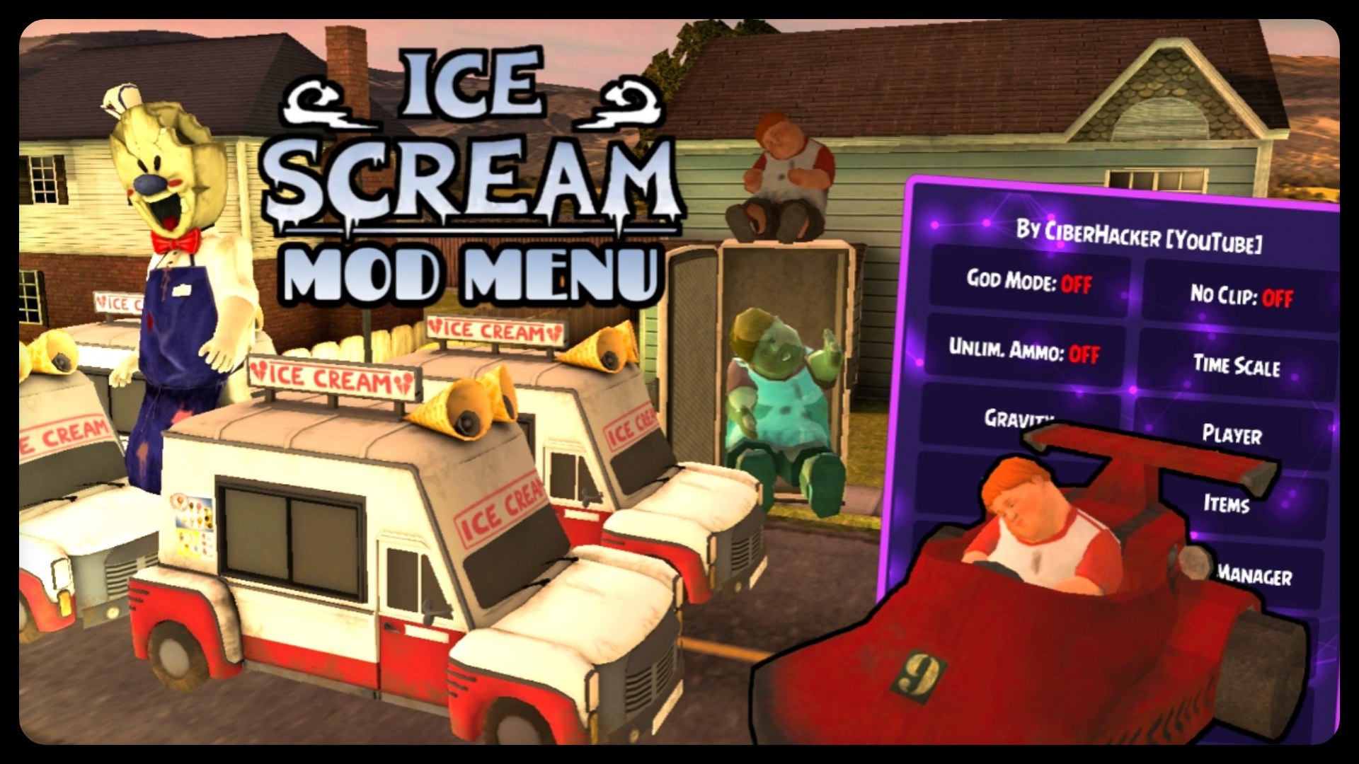 Ice Scream 1 - UPDATED MOD MENU APK